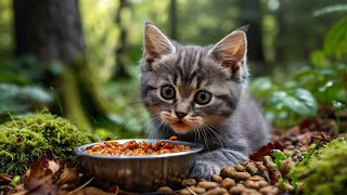 Cute furbaby gets tasty wet cat food [upl. by Jackson]