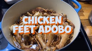 Chicken Feet Adobo  Pinoy Food [upl. by Muffin]