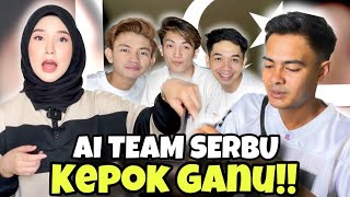 MEK GANU JUAL KEROPOK BERSAMA MAD KHAN  SEMUA AI TEAM SERBU SAMPAI HABIS [upl. by Keung]