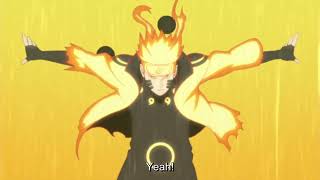 Sasuke indras arrow vs Naruto ashura mode rasensuriken 60fps [upl. by Caassi]