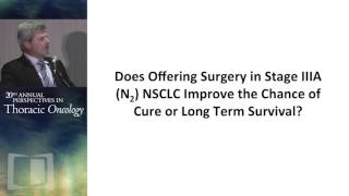 Debate Strategies for locally advanced NSCLC  Bimodality approach [upl. by Arehsat]