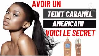 secret pour un jolie Teint caramel teint marron  Meilleur lait pour peau noir [upl. by Nie]