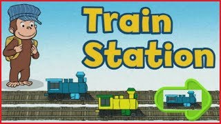 Curious George Train Station Game [upl. by Ginnie]