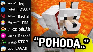 TROLLÍM Fanoušky PROKLETÝM Minecraft Streamem [upl. by Marlane]