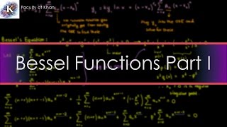 Bessel Functions and the Frobenius Method [upl. by Nosnej]