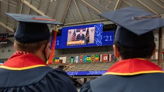 Syracuse University Commencement 2021  Alumni Congratulations Remarks [upl. by Onifled859]