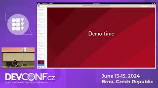 Streamlining bootable container workflows with podmanbootc  DevConfCZ 2024 [upl. by Nylanaj]