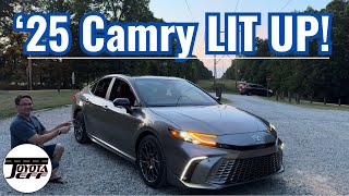 2025 Camry XSE LIT UP at Night  Inside amp Out [upl. by Goldman73]