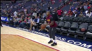 Isaiah Thomas goes through pregame warmup as a Cavalier  ESPN [upl. by Enyahs926]