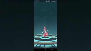 Meditite evolves into Medicham pokemon pokemongo 1000subscriber 100ivbeautifulpokemon caught [upl. by Adnik]