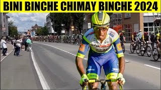 CYCLING BINIAM GIRMAY BINCHE CHIMAY BICHE 2024 [upl. by Tavy]