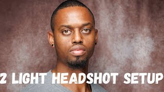 Take Your Own Professional Headshots  Godox V1 Godox TT600  Clamshell Lighting [upl. by Leirrad]