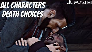 VAMPYR  All Good amp Bad Endings Character Choices Turn Spare Embrace [upl. by Ahsilahk471]