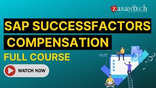 SAP SuccessFactors Compensation Full Course  ZaranTech [upl. by Idnal497]