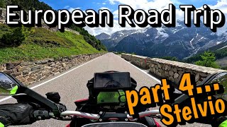 European Motocycle trip part 4 Stelvio pass [upl. by Godart]