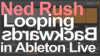 Ableton Live Tutorial  Looping Backwards  Ned Rush [upl. by Irme]