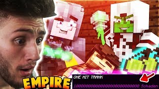 1 TRILLIONEN SCHADEN TRANK gegen REWI🔴 Minecraft Empire 55 [upl. by Pearle]