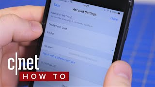 How to use PayPal in the iOS App Store CNET How To [upl. by Orlene]