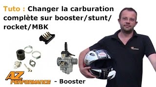 Tuto Changer la carburation carbu  clapets  pipe dadmission de son Booster  Stunt  Rocket [upl. by Kaela]