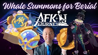 Whale Summons for Berial AFK Journey [upl. by Nae155]