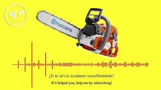 SONIDO MOTOSIERRA  ALPsounds  chainsaw sound effect [upl. by Anstice]