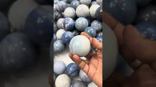 Wholesale Dumortierite Spheres🤩alifagate crystals crystals healing [upl. by Alekal]