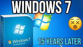 Windows 7 in 2024 Live Reaction what programs does it still work Microsoft Legacy PC Office [upl. by Loriner]