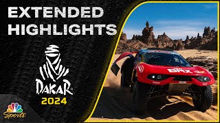 Stage 9  2024 Dakar Rally  EXTENDED HIGHLIGHTS  11624  Motorsports on NBC [upl. by Yornek]