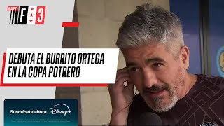 LA PALABRA DEL BURRITO ORTEGA EN LA PREVIA DE SU DEBUT EN LA COPA POTRERO  ESPNF3 [upl. by Kim]