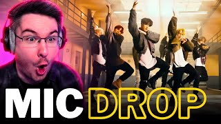 NON KPOP FAN REACTS TO BTS For The FIRST TIME  BTS 방탄소년단 MIC Drop Official MV REACTION [upl. by Odlanra196]