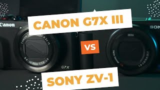 Canon G7X Mark 3 First Impressions  Tests vs Sony ZV1 [upl. by Fonville]