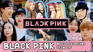 WHAT DO KOREANS THINK OF BLACKPINK BLACK PINK [upl. by Ahsele]