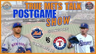 Mets vs Rangers POSTGAME  New York Mets Game 3 Recap  True Mets Talk ft HeDidThisToMe [upl. by Skvorak]