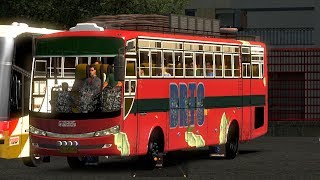 ETS2 Naogaon to Rajshahi BRTC Local Non AC Bus [upl. by Salangi88]