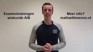 Examentraining wiskunde AB voor HAVOVWO door Menno [upl. by Redleh]