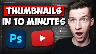 How To Make A Youtube Thumbnail In Photoshop 2023 Quick amp Easy Tutorial [upl. by Adiehsar]