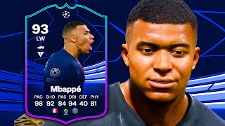 93 TOTGS Mbappe Player Review  EA FC 24 [upl. by Eenaj65]