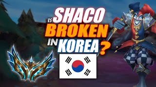 SHACO IN KOREAN CHALLENGER [upl. by Elocaj]