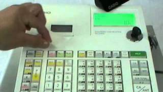 Casio SES300 how to do a basic transaction [upl. by Gussman]