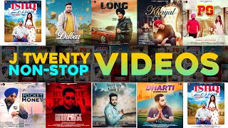 J Twenty Nonstop Videos  New Songs 2020  Sandip Singh Sonpal  J Twenty [upl. by Natsyrk482]