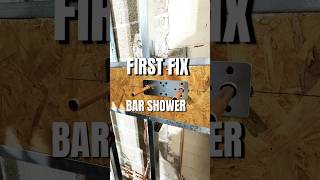 First fix bar shower on a metal stud wall this is how I do it [upl. by Esteban246]