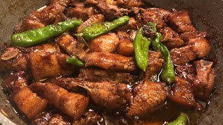 Pork Belly Chicken Wings Adobo  Filipino food  Shorts  Lanie’s Kitchen [upl. by Acirehs]