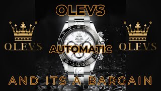 OLEVS CHRONOGRAPH AUTOMATIC FULL REVIEW [upl. by Cartwright]