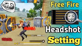 Free Fire Auto Headshot Trick 2024 Sensitivity😎  2gb 4gb 6gb Ram Headshot Sensitivity Setting😱 [upl. by Rashida]