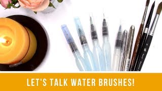 Lets Talk Water Brushes  Pros and Cons How to Fix Blockages and Doodlewash Feature [upl. by Goody563]