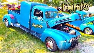 Frog Follies Vintage Ford Sleeper Cab Pickup Wolf Heiau [upl. by Hawthorn]