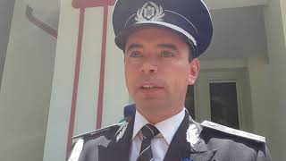 Bogdan Despescu seful Politiei Romana la Scoala de Politie Campina [upl. by Ardaed]