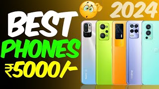 5 Best Smartphone Under ₹5000 In 2024  Best Low Budget Phone For Student amp study [upl. by Eceinehs318]