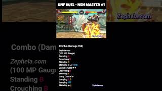 Dnf Duel  Nen Master Combo [upl. by Silvers671]