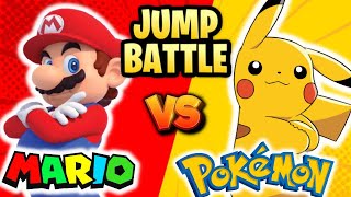 Pokemon vs Mario Jump Battle  Brain Break  Just Dance  Mario Run [upl. by Ettenrahc]